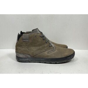 Cushe PDX Leather Boots Shoes Men's Size 11 Brown Leather Lace Up